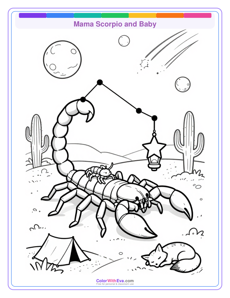 Mama Scorpio and Baby thumbnail