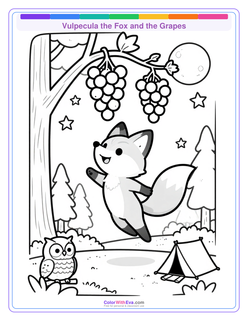 Vulpecula the Fox and the Grapes thumbnail