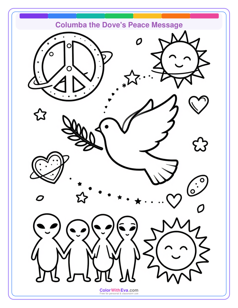 Columba the Dove's Peace Message thumbnail
