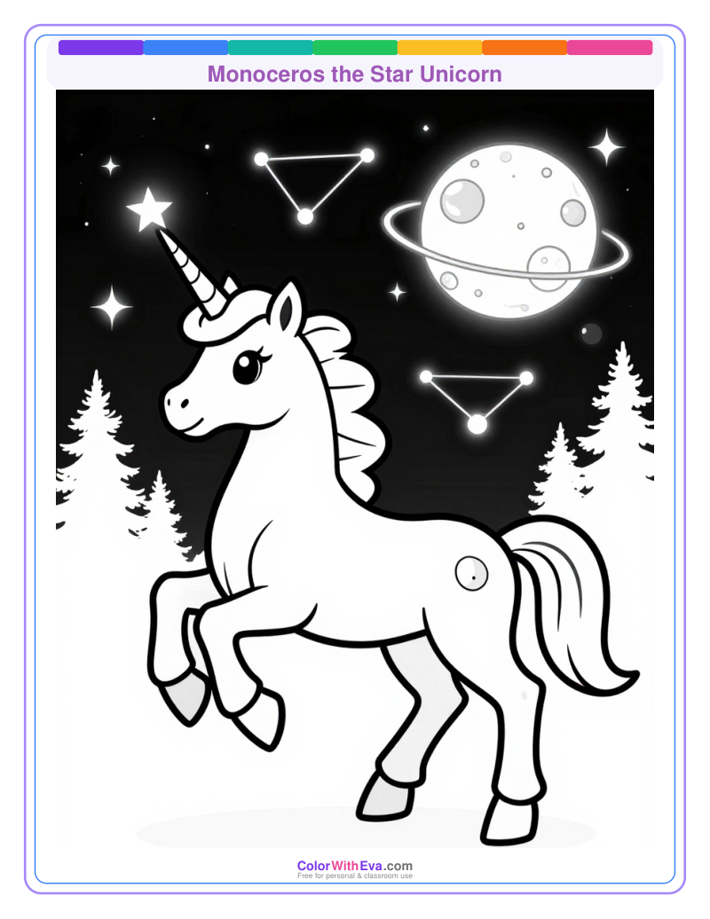 Monoceros the Star Unicorn preview