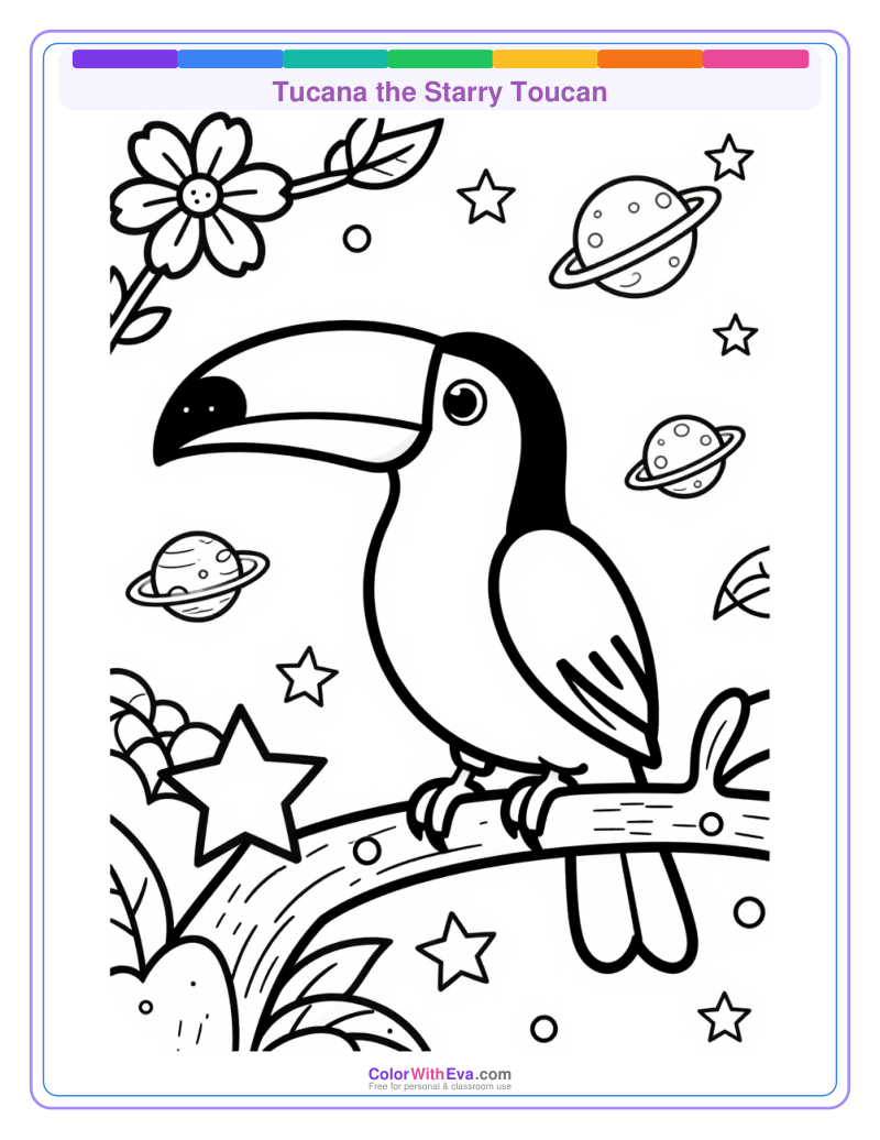 Tucana the Starry Toucan preview