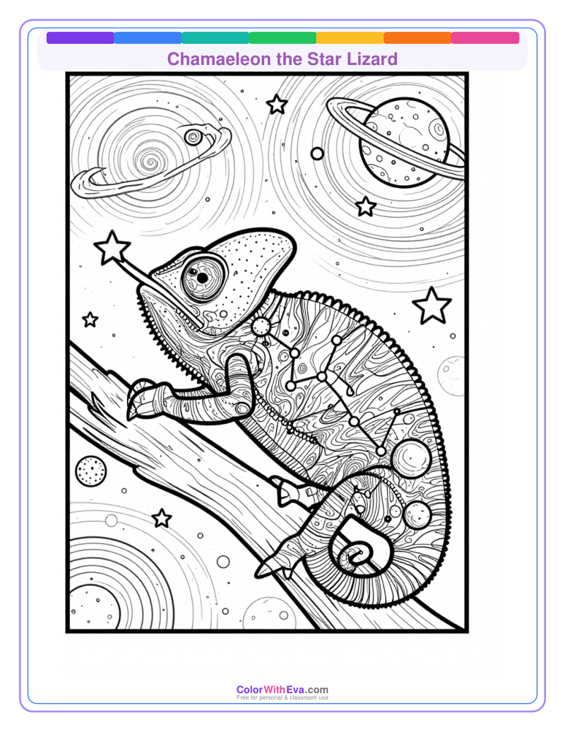 Chamaeleon the Star Lizard preview