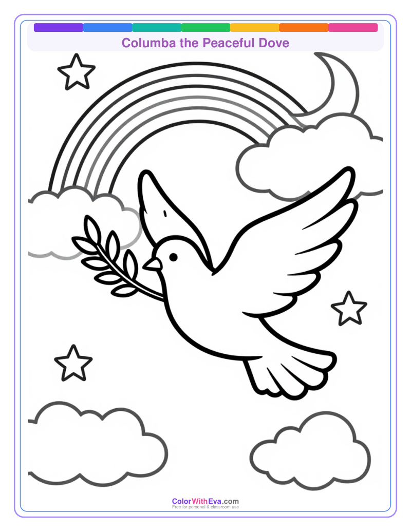 Columba the Peaceful Dove preview