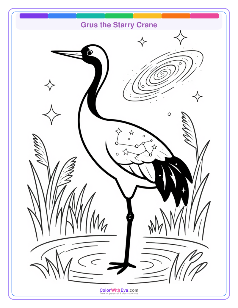 Grus the Starry Crane preview