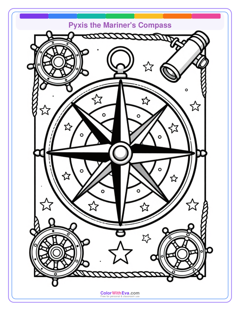 Pyxis the Mariner's Compass preview