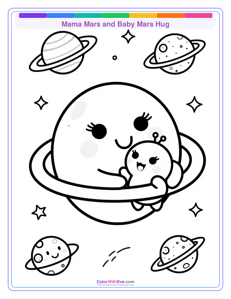Mama Mars and Baby Mars Hug thumbnail