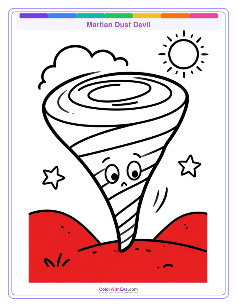 Martian Dust Devil preview