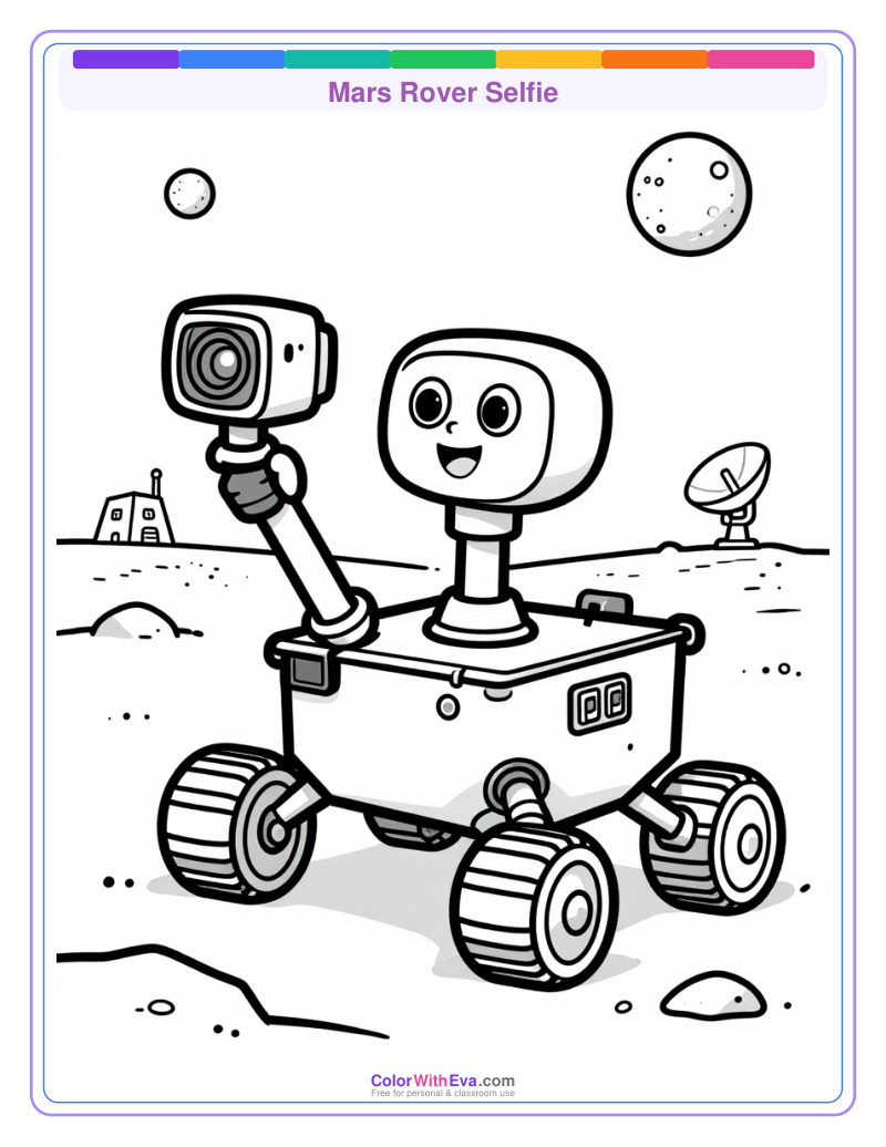 Mars Rover Selfie preview