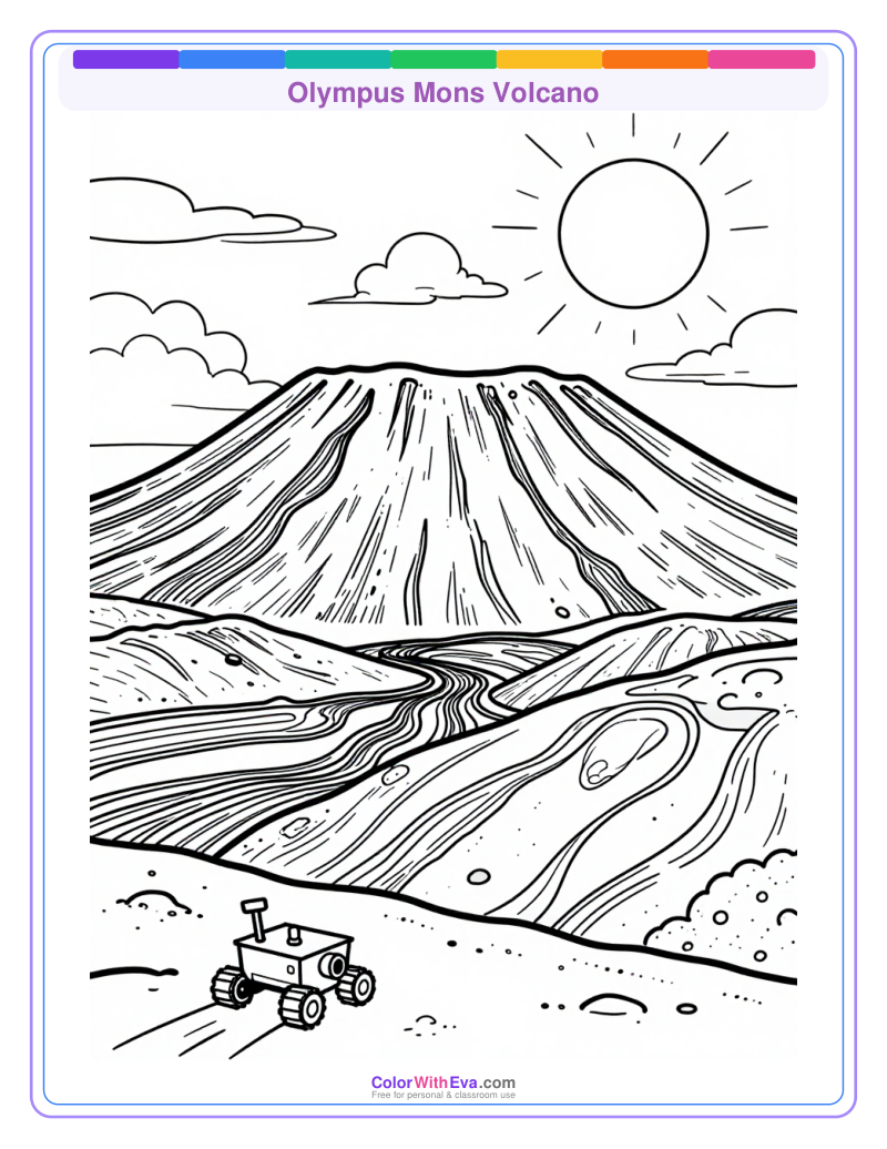 Olympus Mons Volcano preview