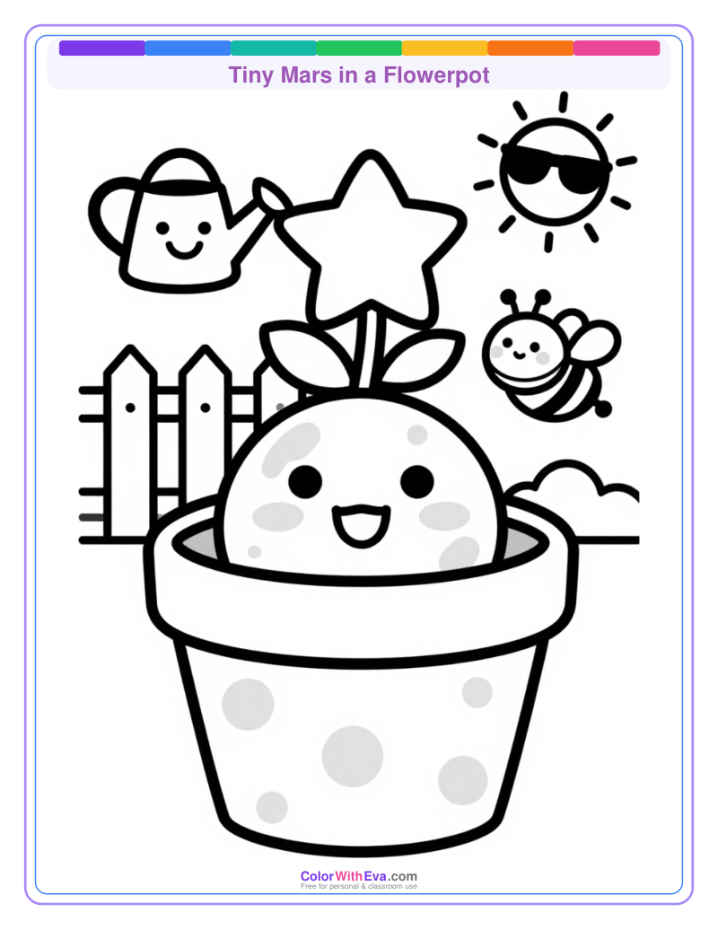 Tiny Mars in a Flowerpot preview