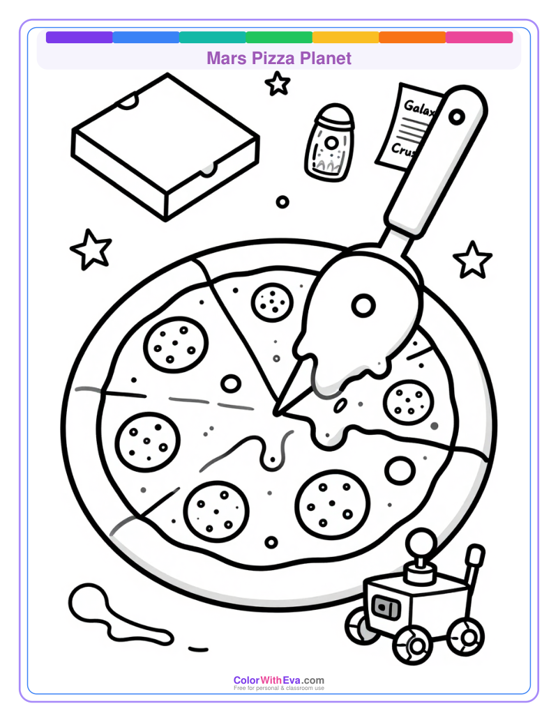 Mars Pizza Planet preview