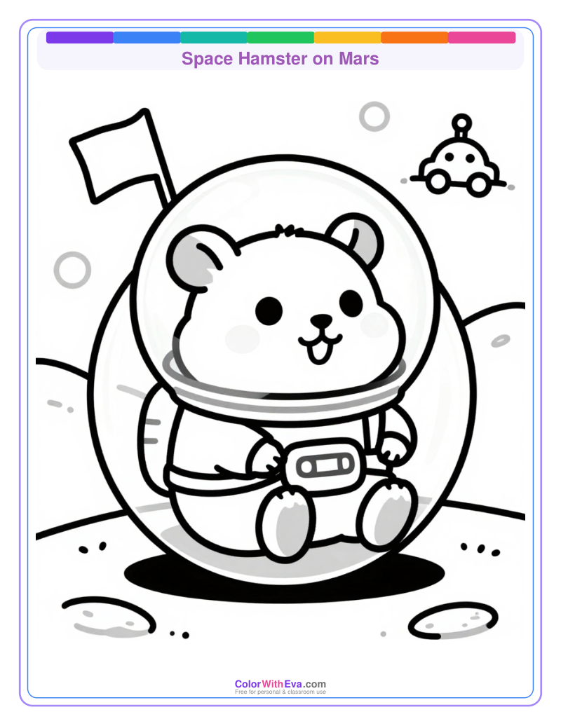Space Hamster on Mars preview