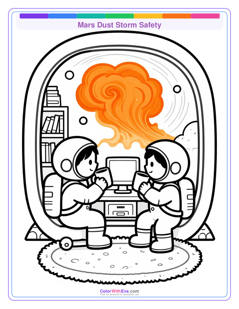 Mars Dust Storm Safety preview