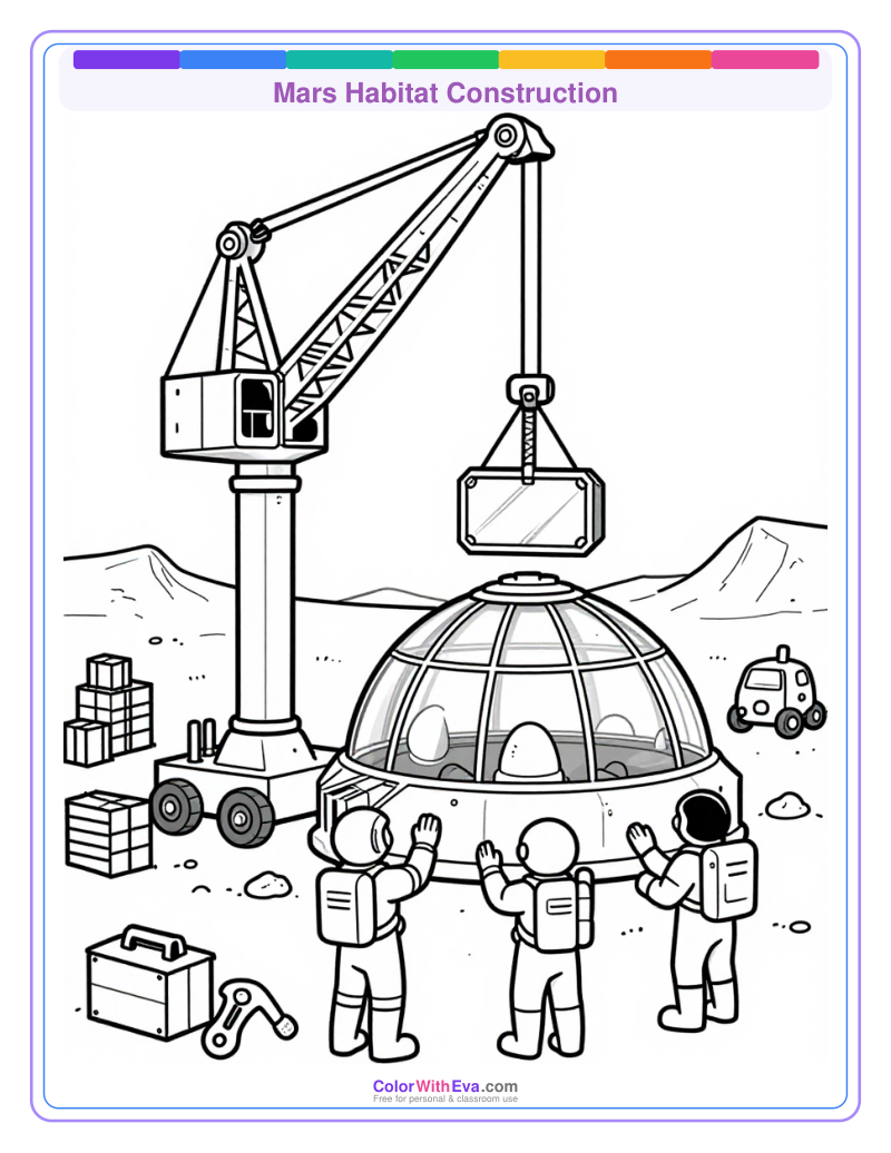 Mars Habitat Construction preview