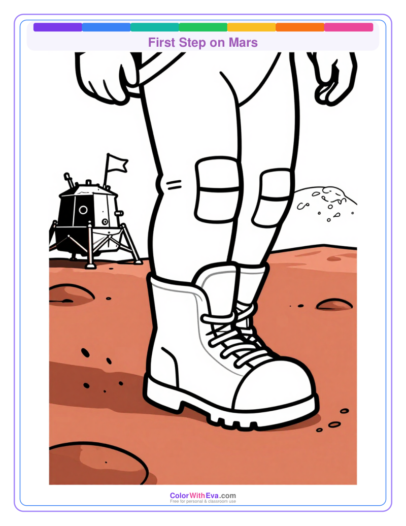 First Step on Mars preview