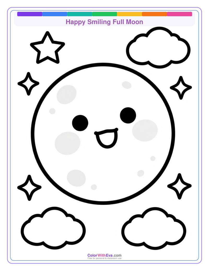 Happy Smiling Full Moon preview