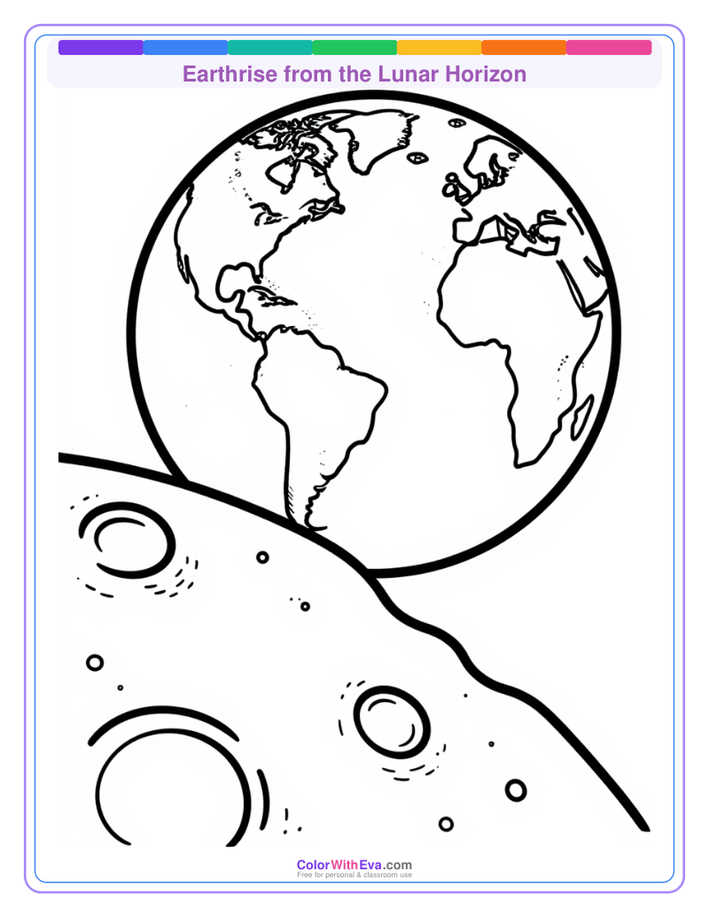 Earthrise from the Lunar Horizon preview