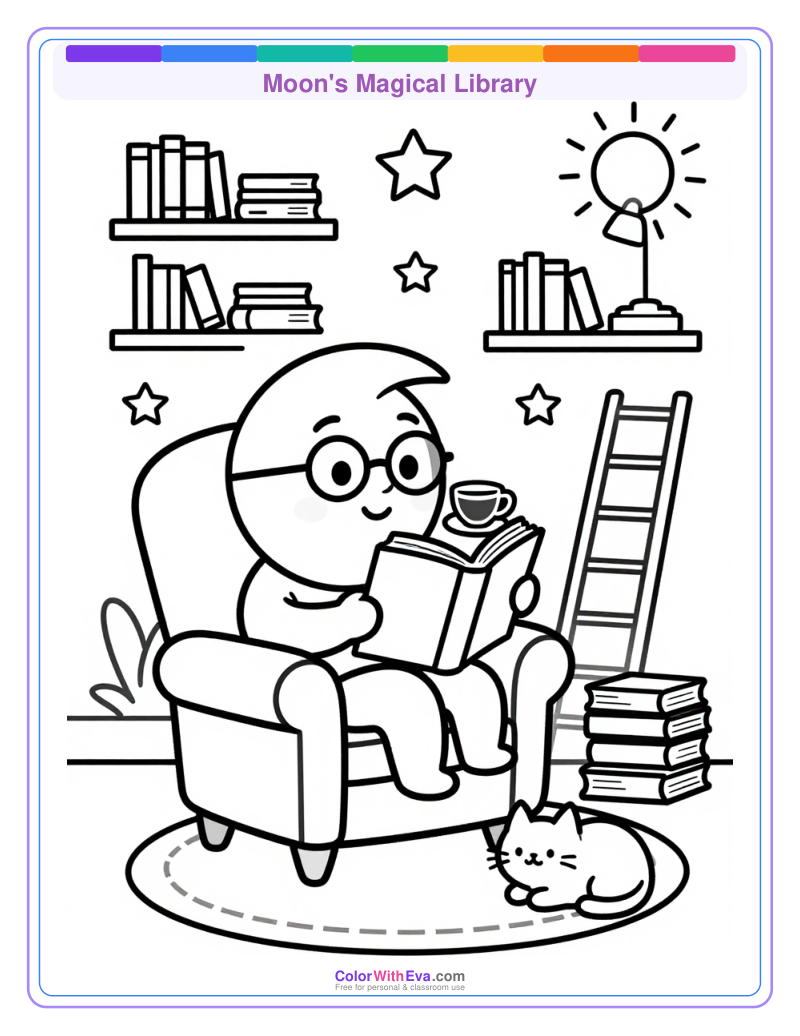 Moon's Magical Library preview