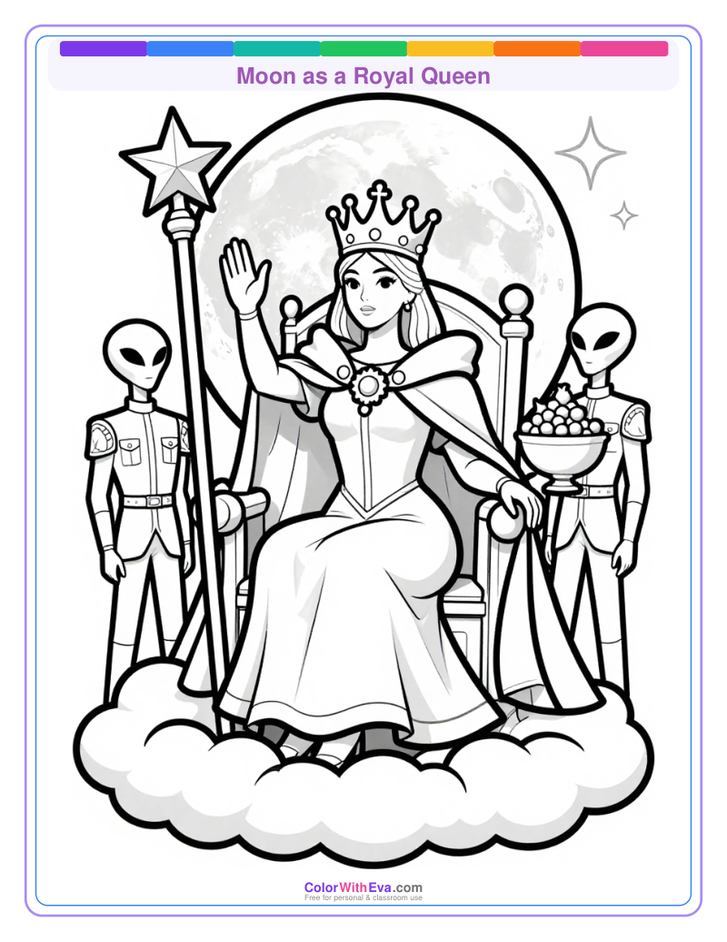 Moon as a Royal Queen thumbnail