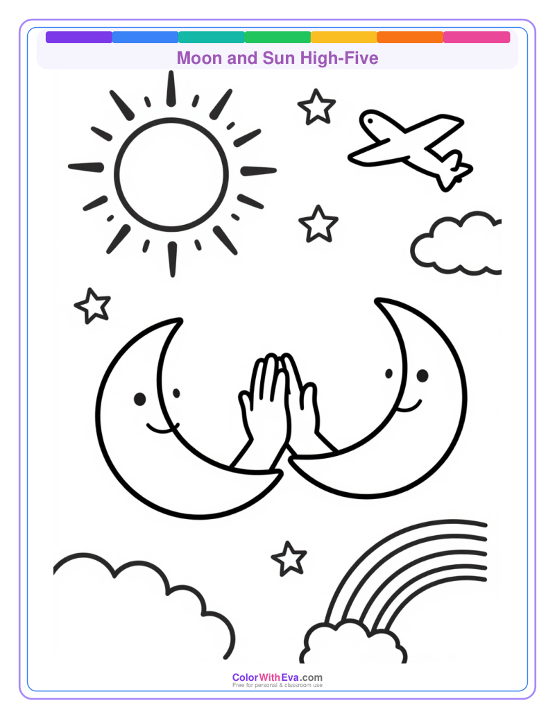 Moon and Sun High-Five thumbnail