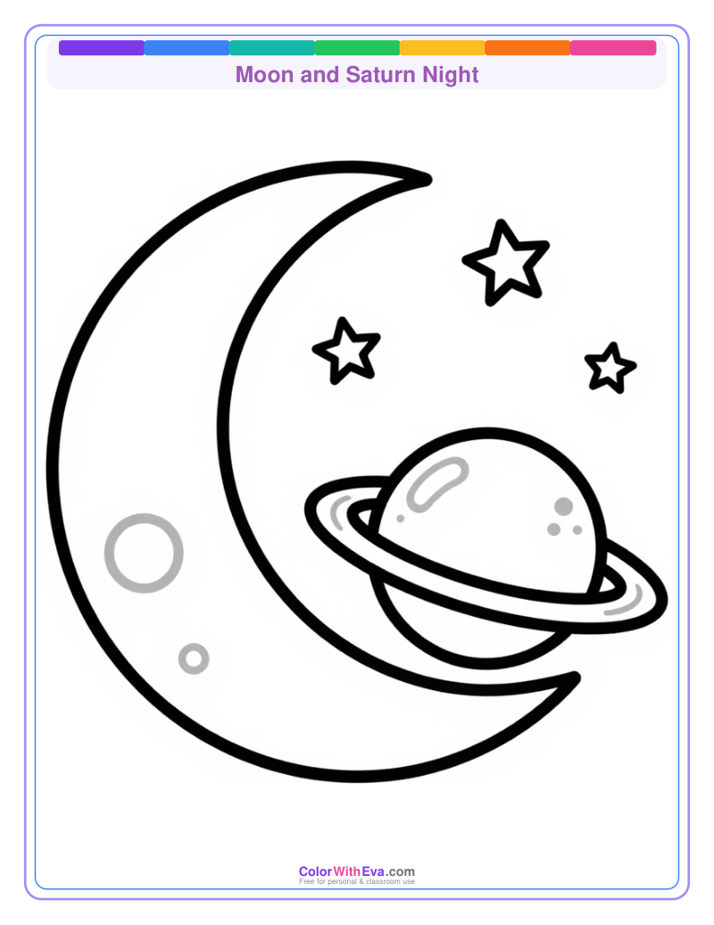 Moon and Saturn Night preview