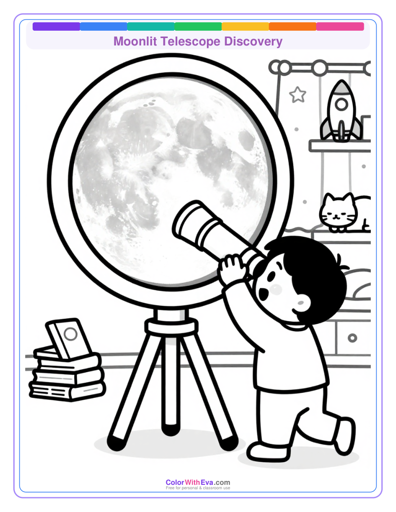 Moonlit Telescope Discovery preview