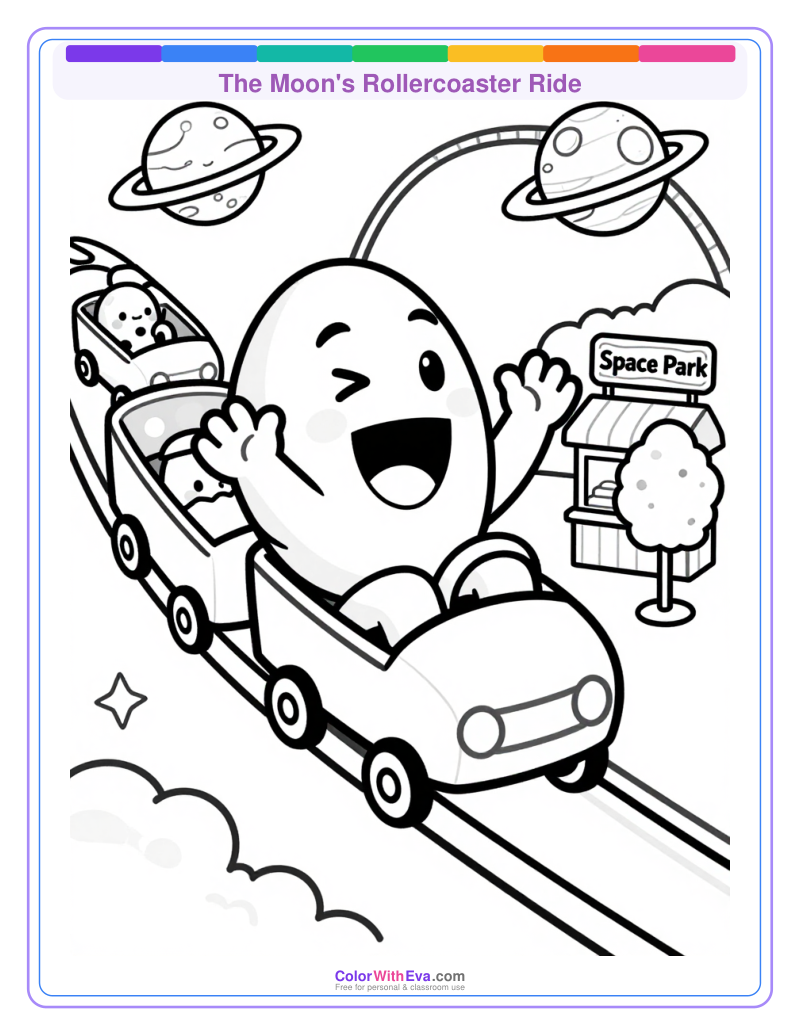 The Moon's Rollercoaster Ride preview