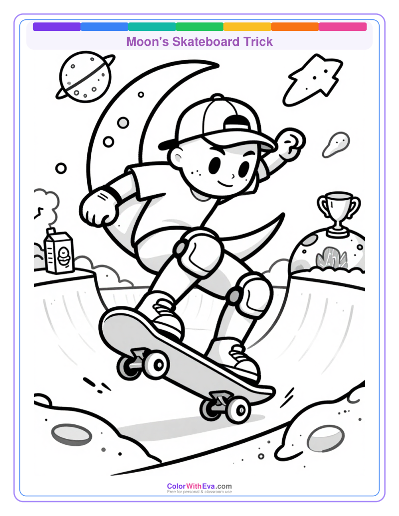 Moon's Skateboard Trick thumbnail