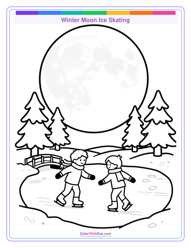 Winter Moon Ice Skating preview