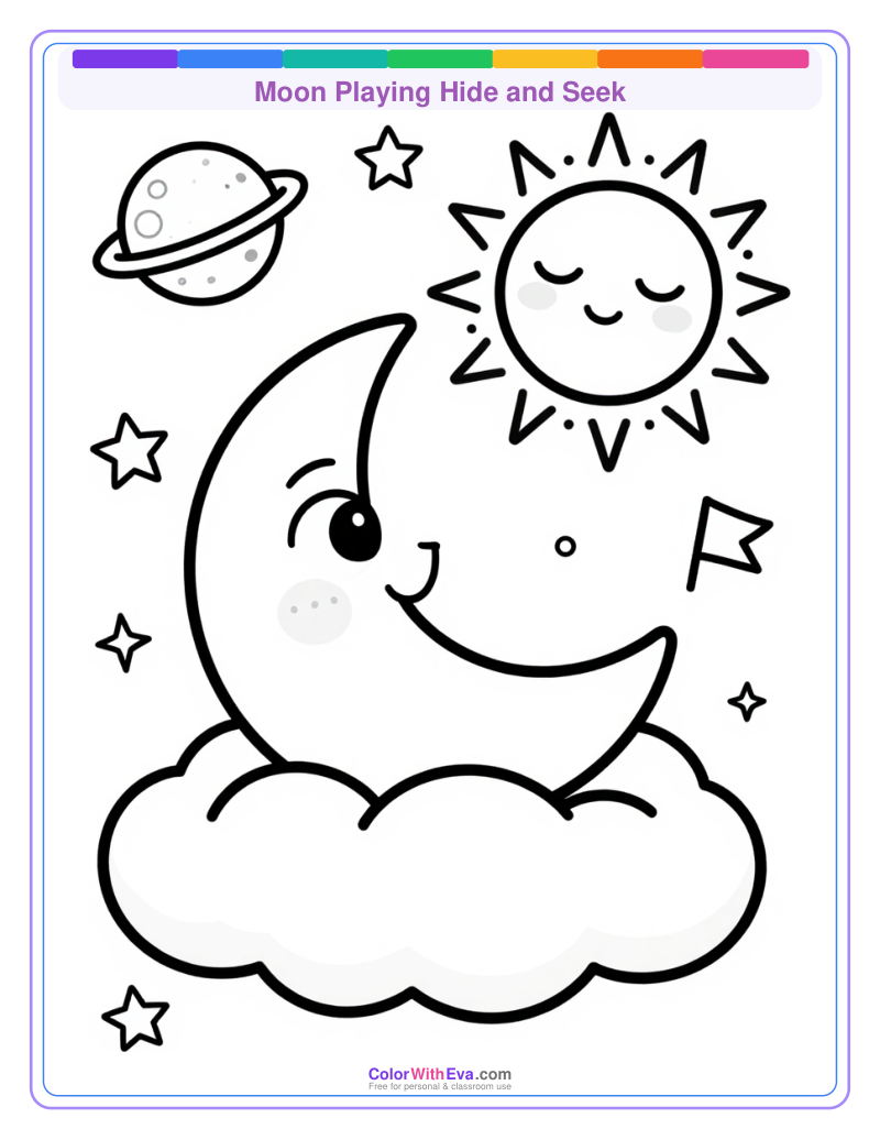 Moon Playing Hide and Seek thumbnail