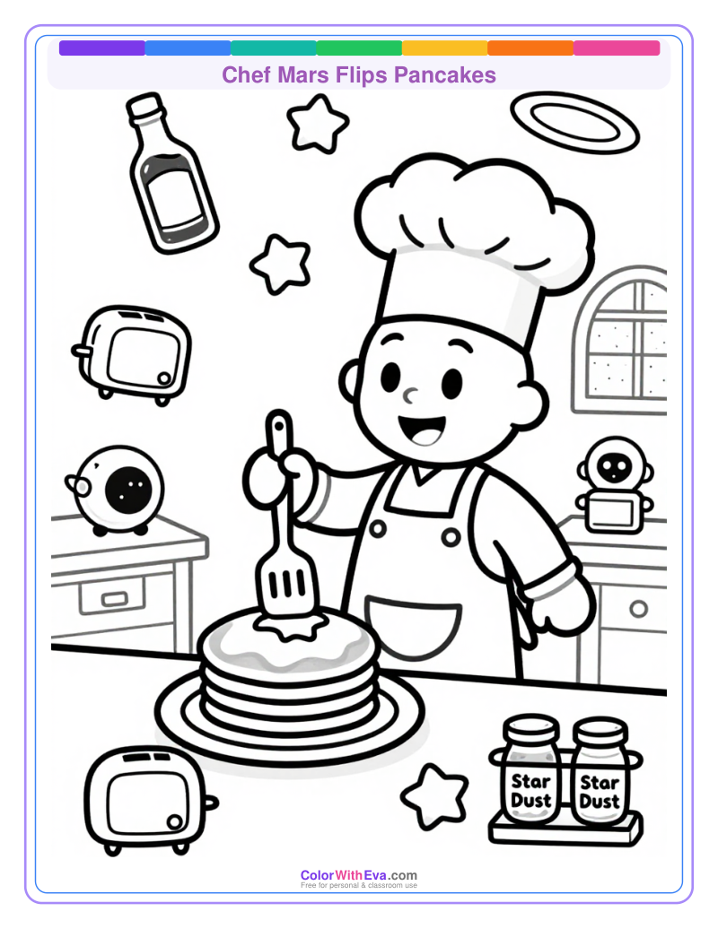 Chef Mars Flips Pancakes thumbnail