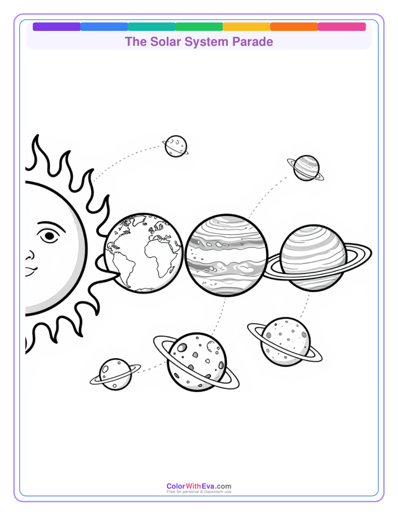 The Solar System Parade preview