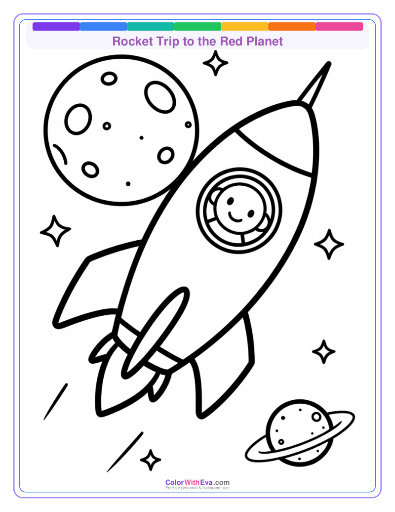 Rocket Trip to the Red Planet preview