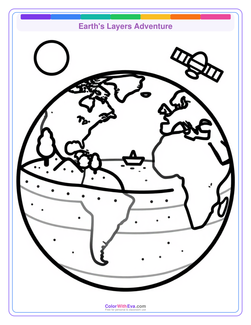 Earth's Layers Adventure preview