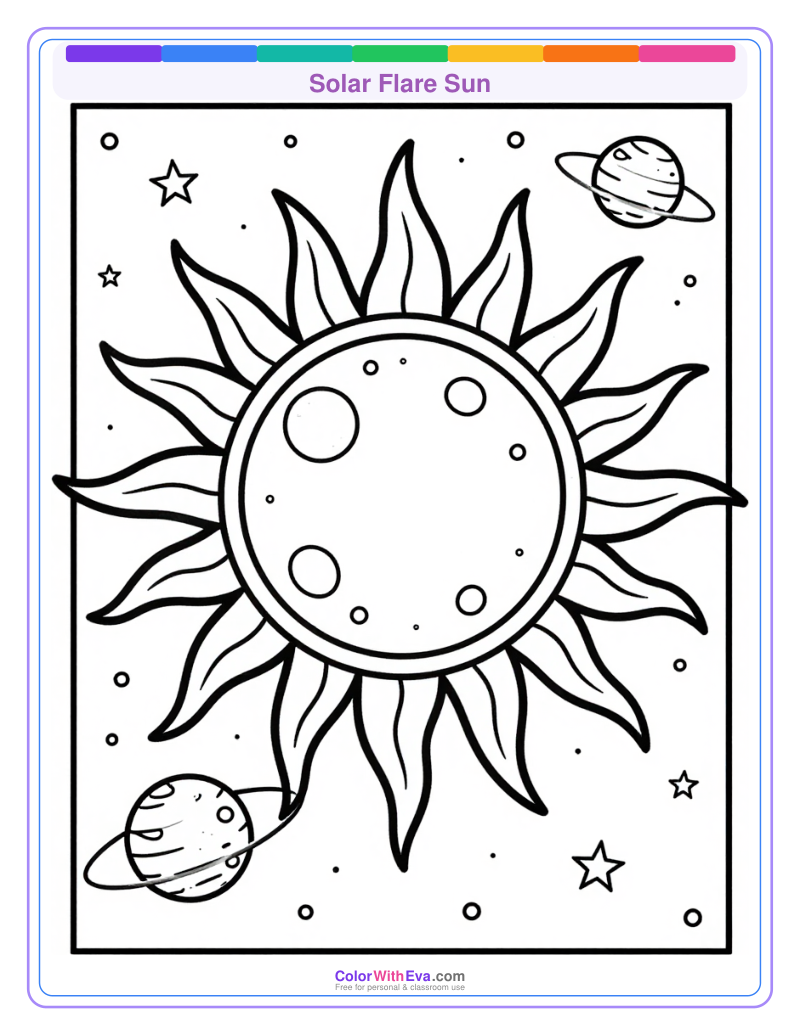 Solar Flare Sun preview