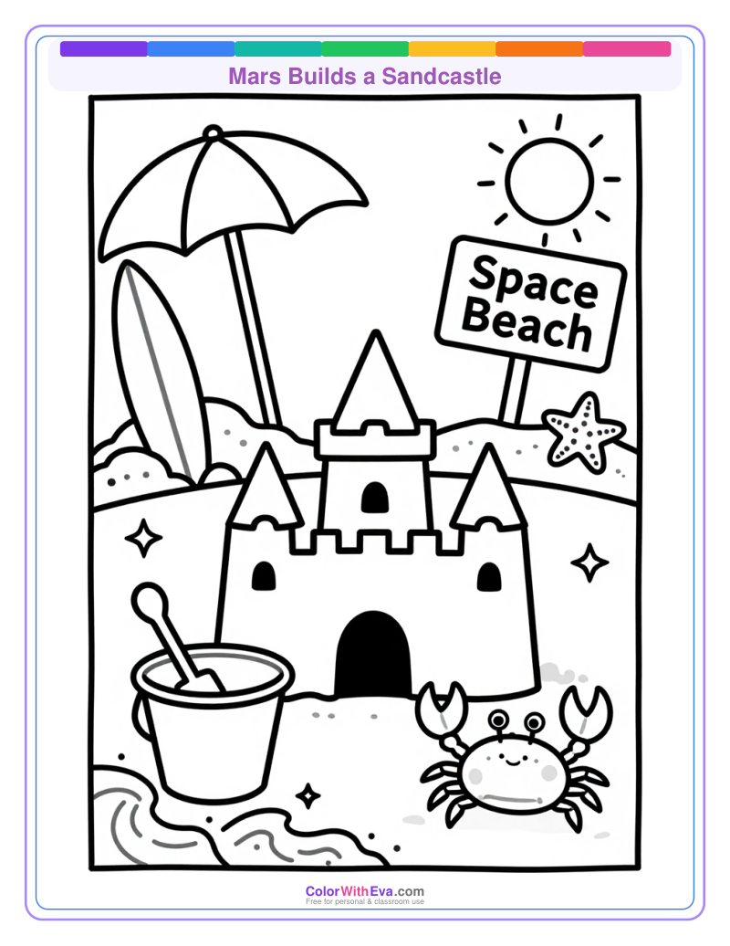Mars Builds a Sandcastle thumbnail