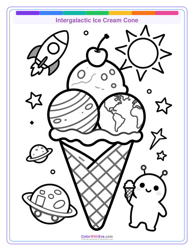 Intergalactic Ice Cream Cone preview