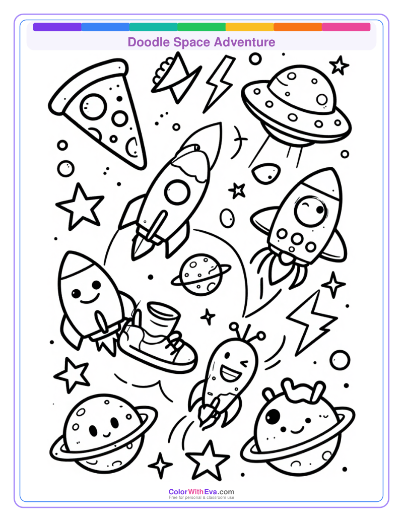 Doodle Space Adventure preview