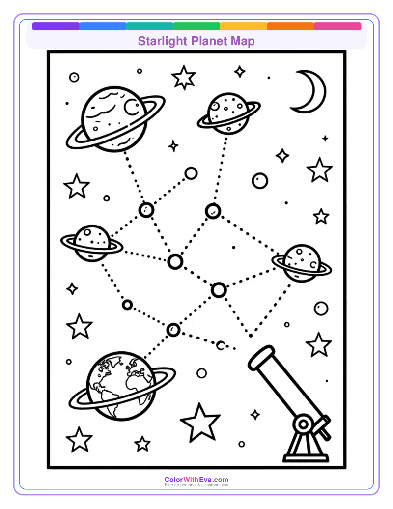 Starlight Planet Map preview