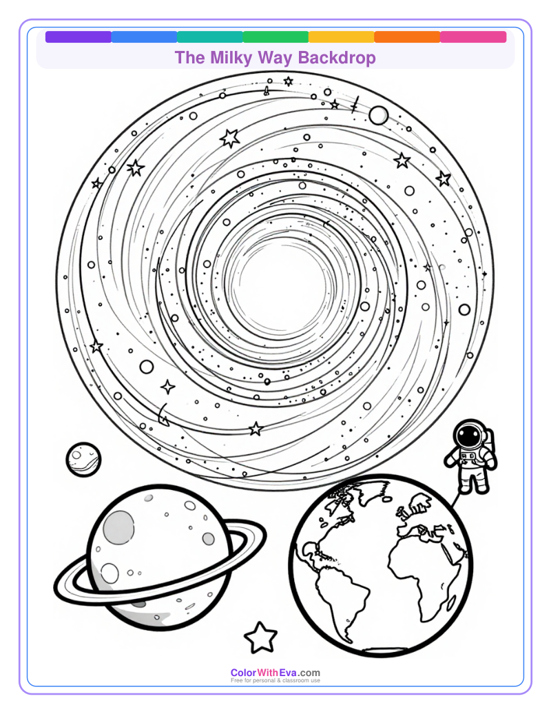 The Milky Way Backdrop preview