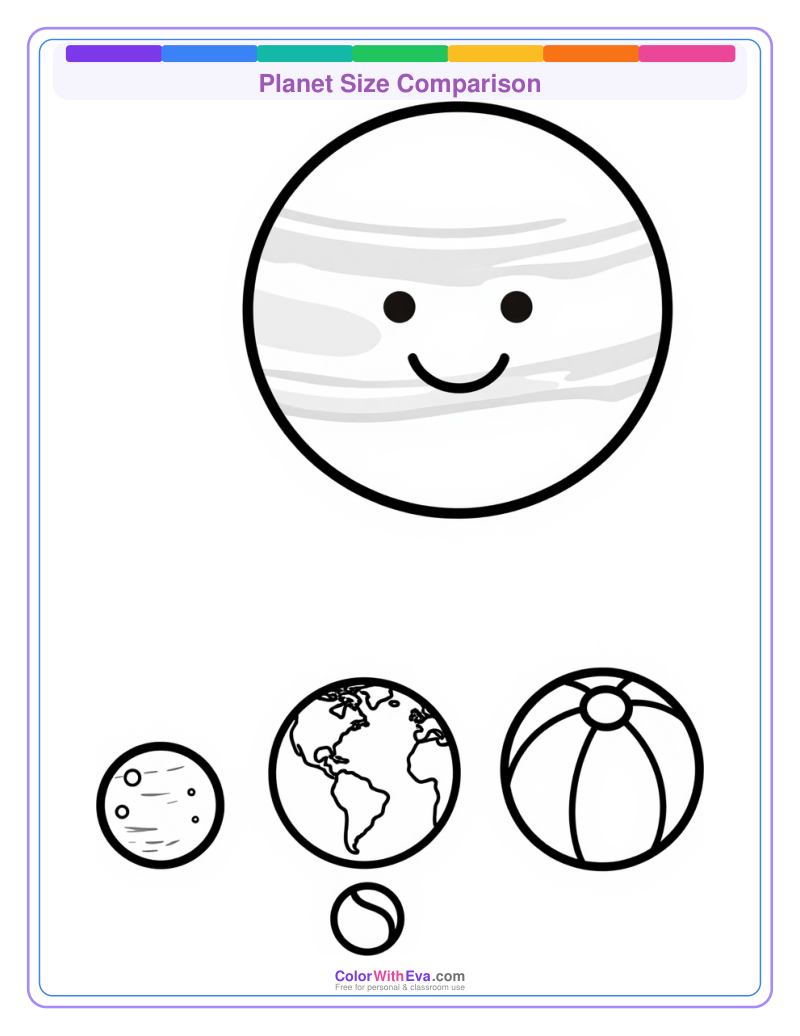 Planet Size Comparison preview