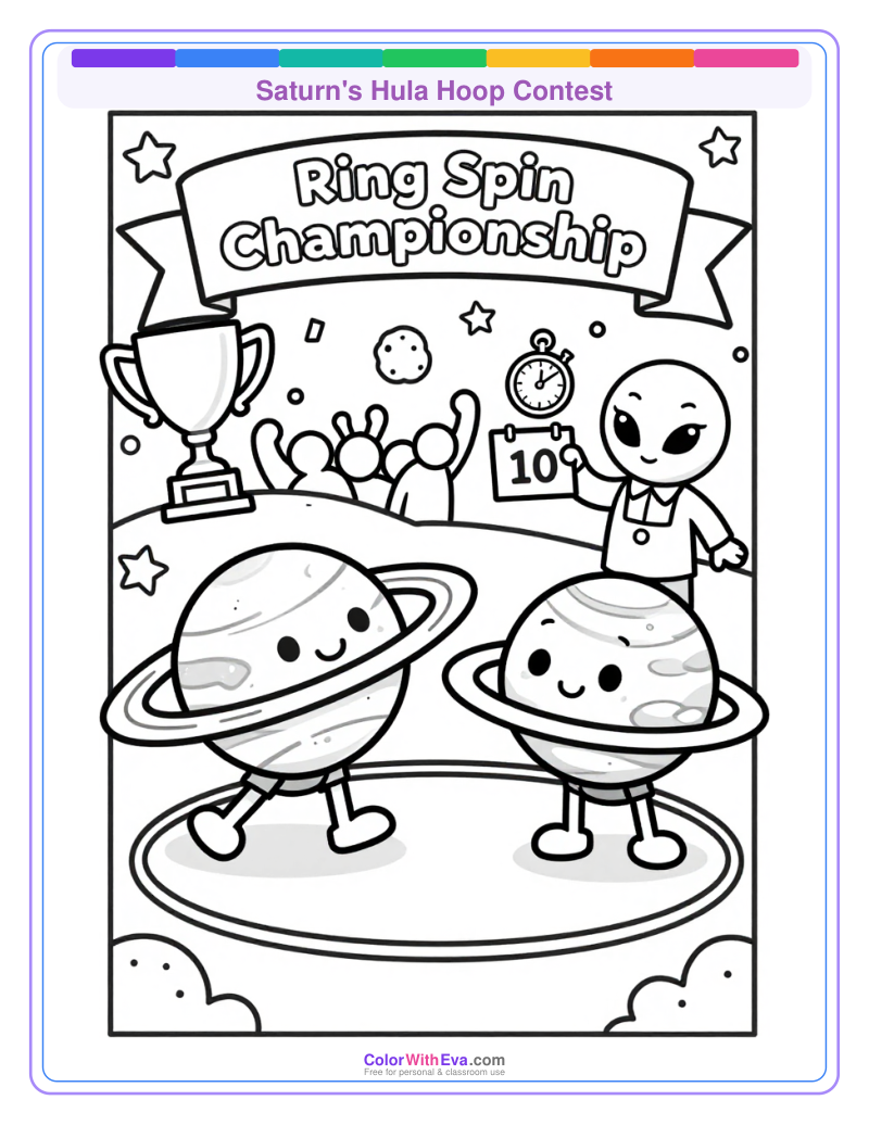 Saturn's Hula Hoop Contest thumbnail
