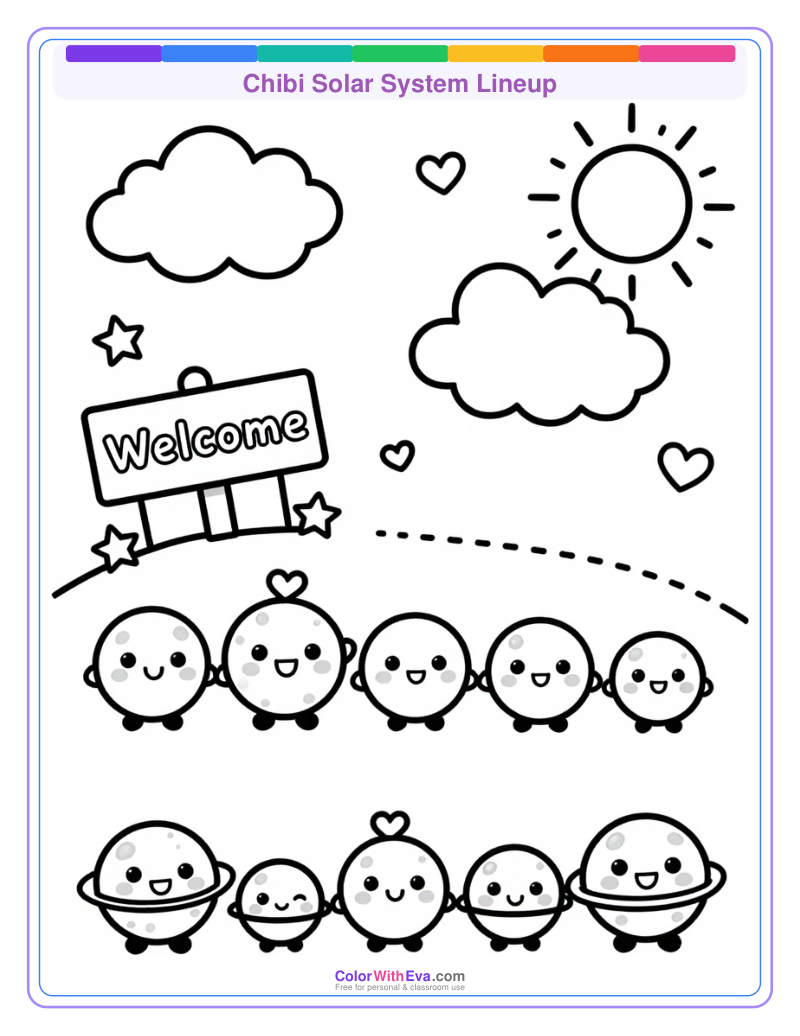 Chibi Solar System Lineup thumbnail