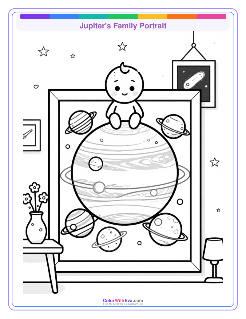 Jupiter's Family Portrait thumbnail