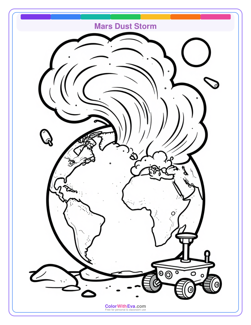 Mars Dust Storm preview