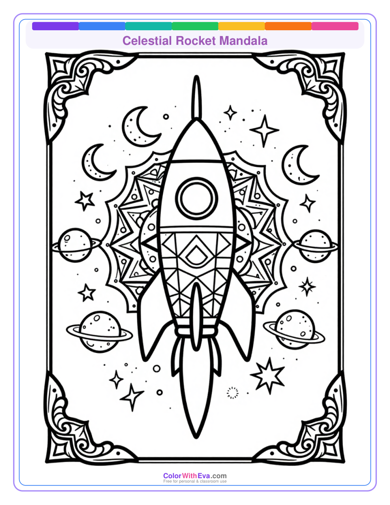 Celestial Rocket Mandala thumbnail