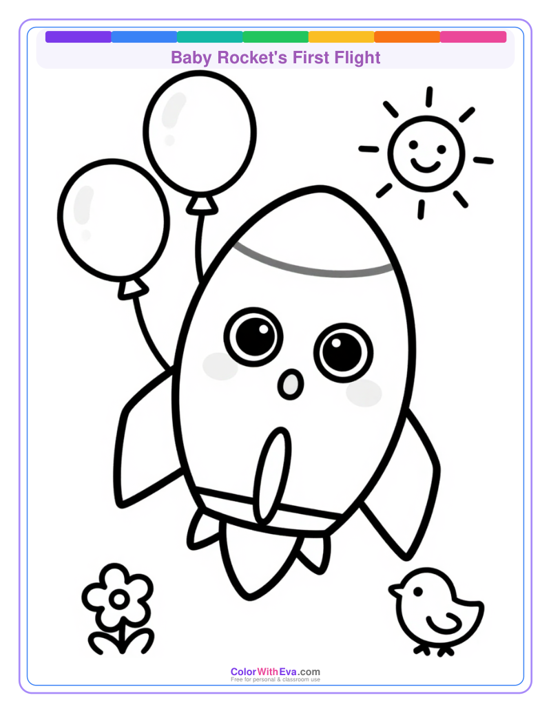 Baby Rocket's First Flight thumbnail