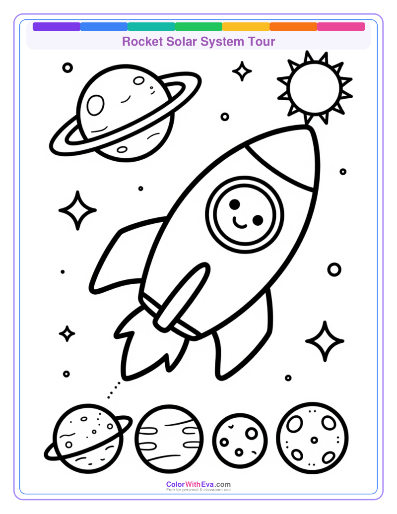 Rocket Solar System Tour preview