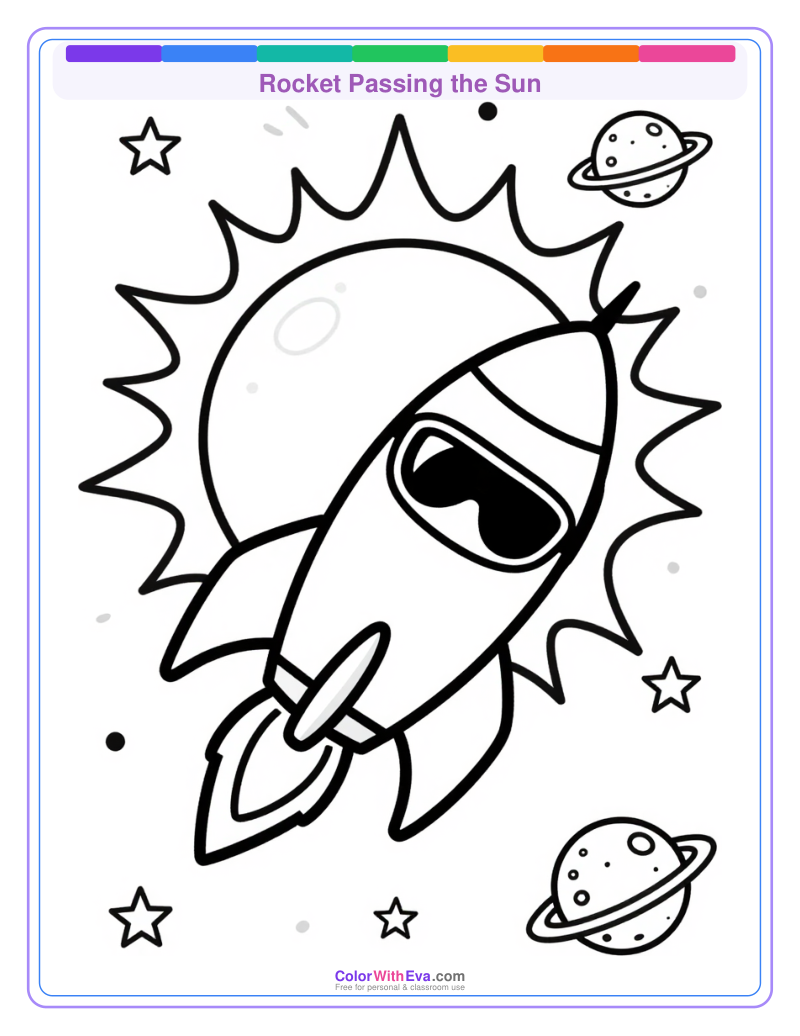 Rocket Passing the Sun preview