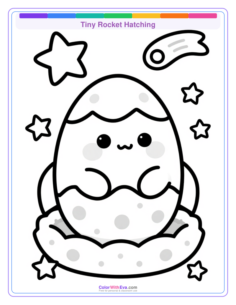Tiny Rocket Hatching preview